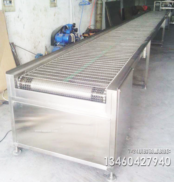 食品級(jí)網(wǎng)帶輸送機(jī)圖片