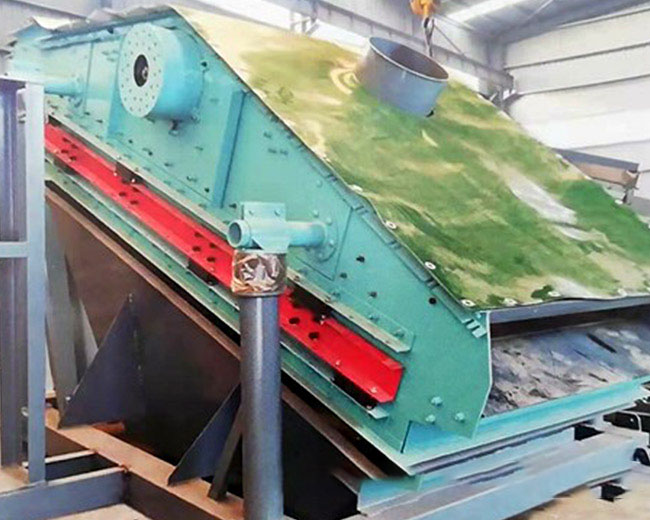 水分高，有粘附物料使用使用弛張振動(dòng)篩