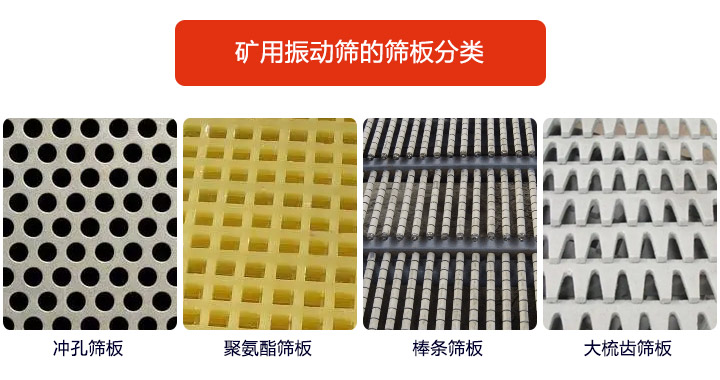 <a href='http://lunwenmx.com' title='振動(dòng)篩' target='_blank'>振動(dòng)篩</a>篩板種類